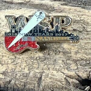Widespread Panic NYE Nashville 2016-2017 Guitar Pin #13/50 Rare Hat Pin Collecti